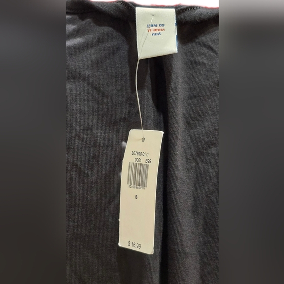 Old Navy, Size S, Black Luxe Tee - Picture 11 of 11